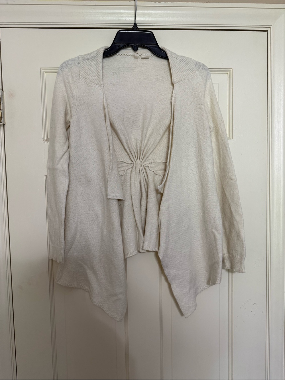 MOTH Anthropologie Cream Cardigan- S